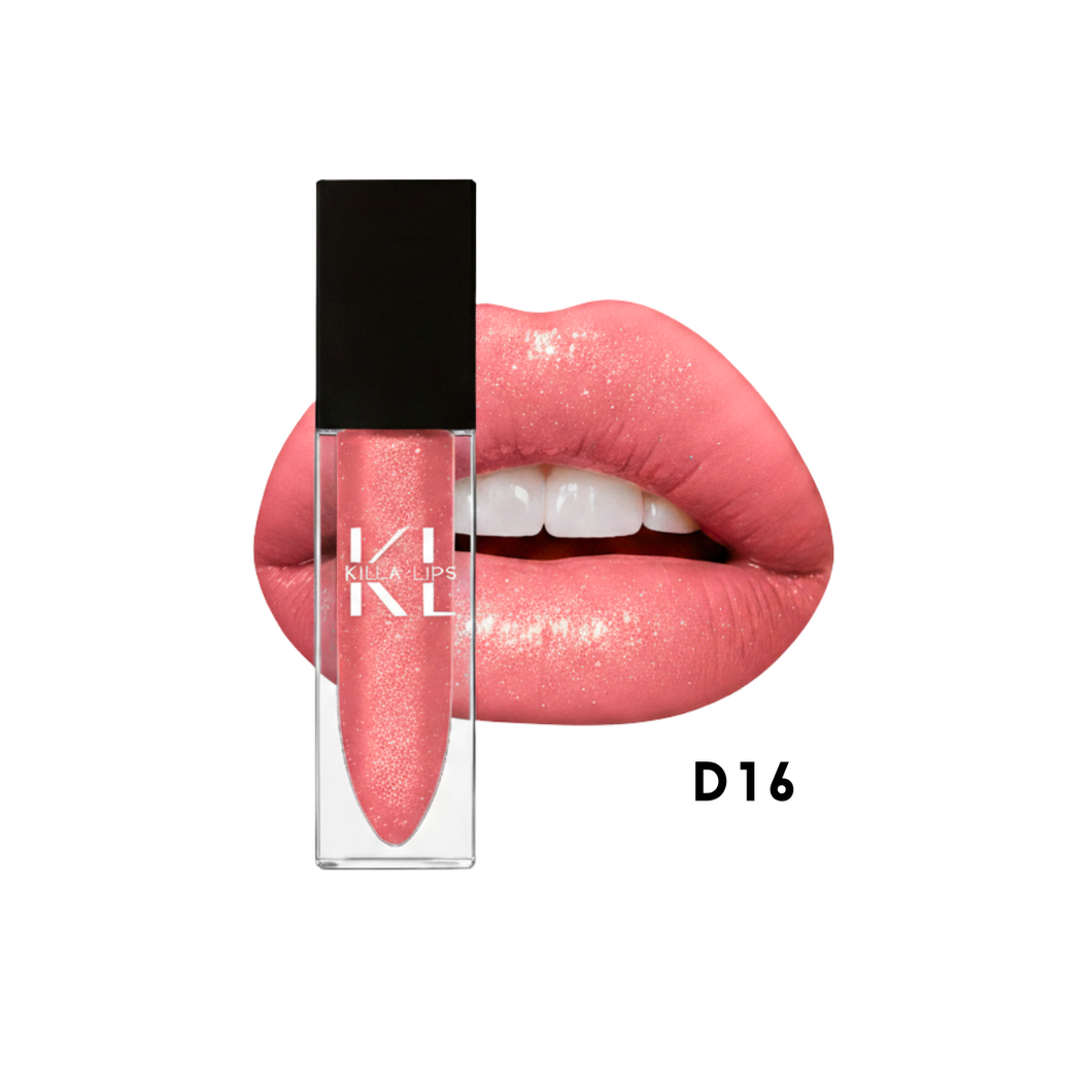 LIP GLOSS SHIMMER D16 (SOFT CORAL PINK)