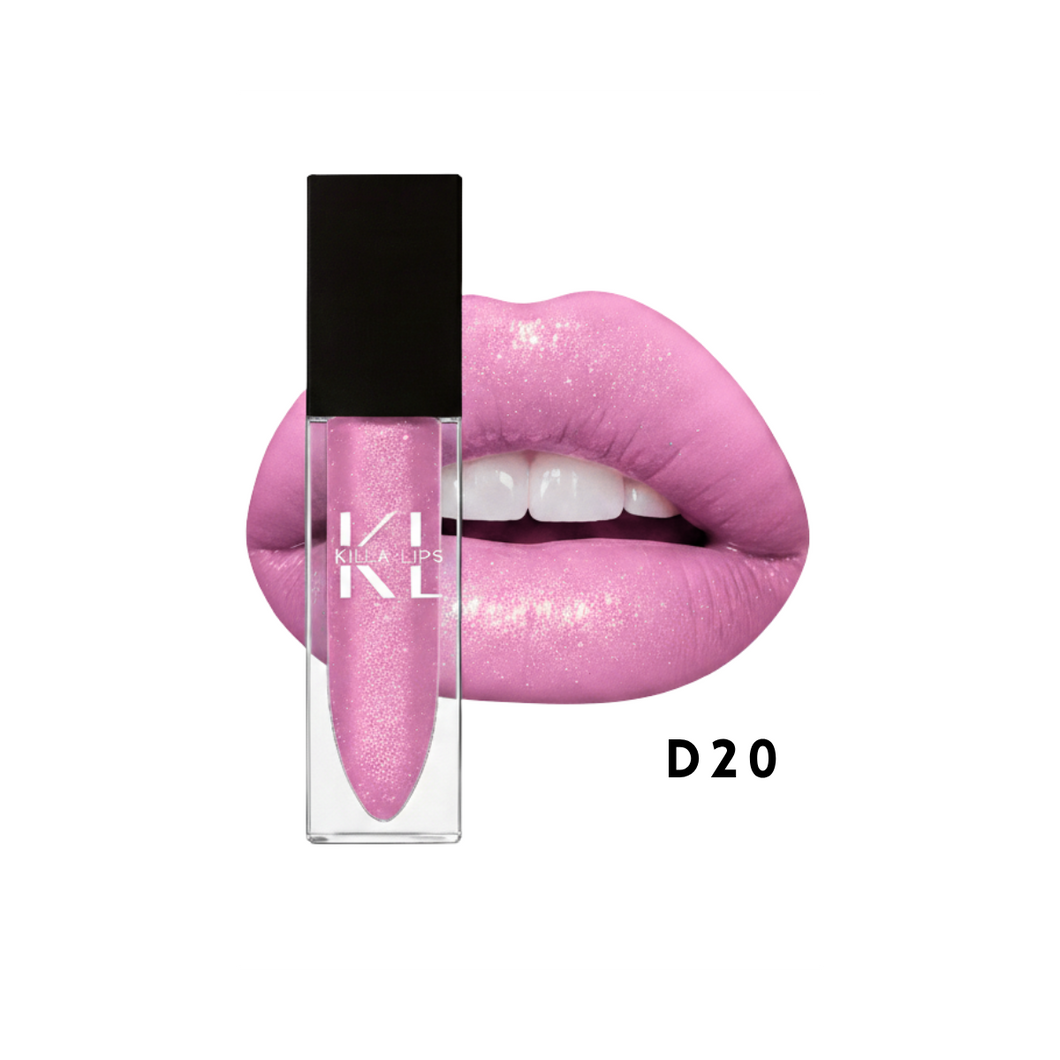 LIP GLOSS SHIMMER D20 (BUBBLEGUM PINK)