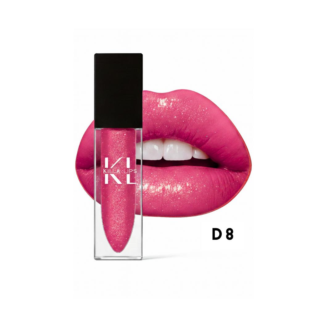 LIP GLOSS SHIMMER D8 (FUCHSIA)