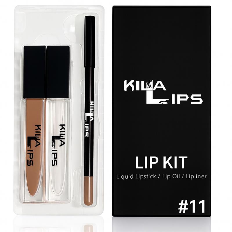 3 in 1 lip kit #11 (MOCHA BROWN)