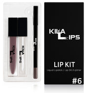 3 in 1 lip kit #6 (DUSTY TAUPE-MAUVE)