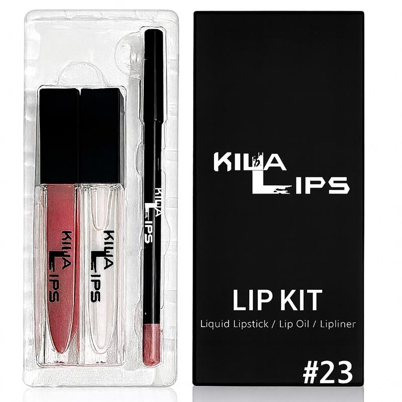 3 in 1 lip kit #23 (DUSTY ROSE)