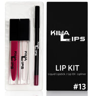 3 in 1 lip kit #13 (CRANBERRY PINK)